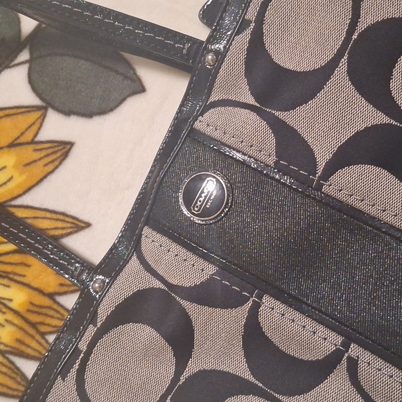 Signature COACH small handbag - Picture 3 of 5